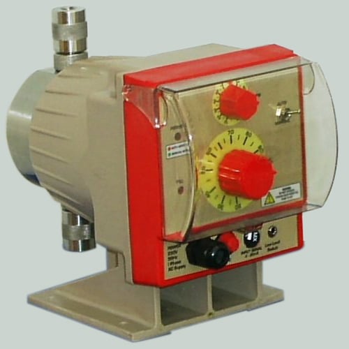 chemical metering pump system chemical metering pump system